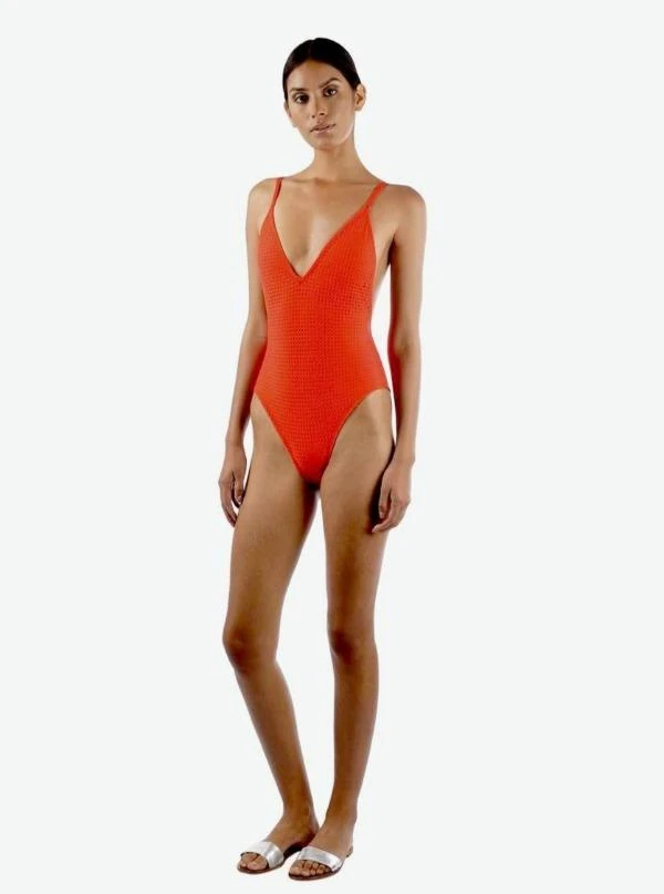 Aguaclara Swimwear Naranja One Piece Swimsuit - Image 2