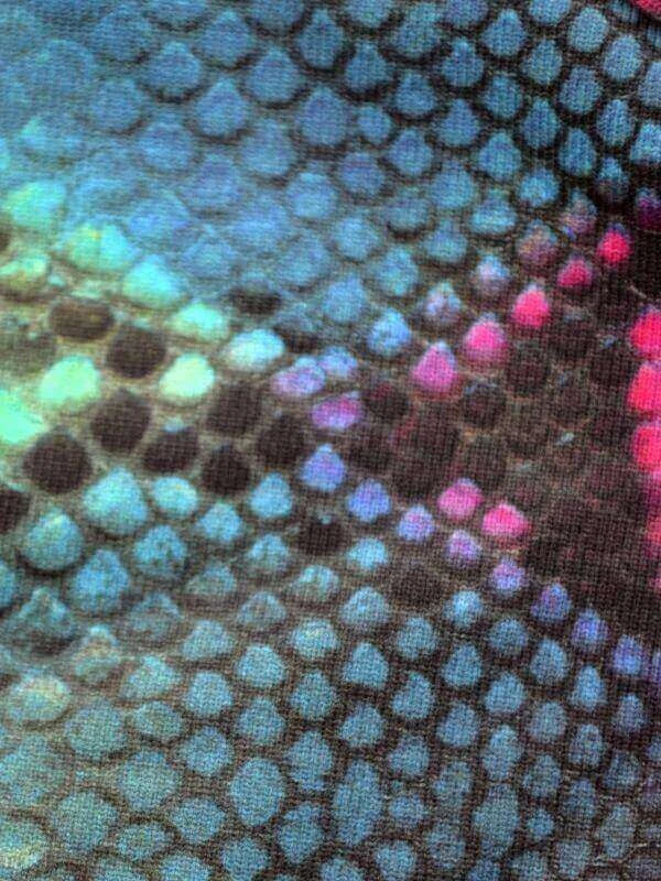 Aquarella Tough Snake Print Bra Top Cheeky Atomic Brazilian Bottom Set - Image 4