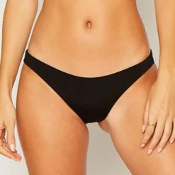 Beach Bunny Black Angela Skimpy Bottom Bikini Swimwear Separate
