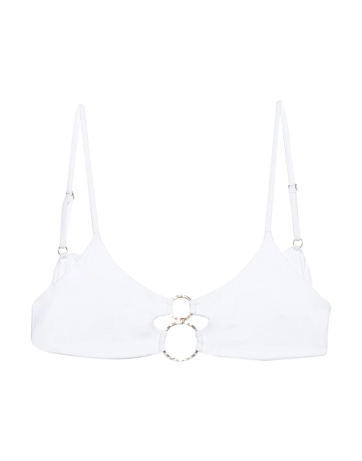 Beach Bunny Lexi White Bralette & Nadia Skimpy Bottom Bikini Swimwear Set - Image 3