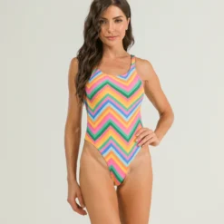 Búzios Vibes Print Pamela One Piece Swimsuit Swimwear