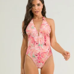 Leblon Way Print Vivian One Piece Swimsuit Swimwear
