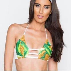 Montce Swim Palmas/Sand Dollar Oye Swimsuit Top