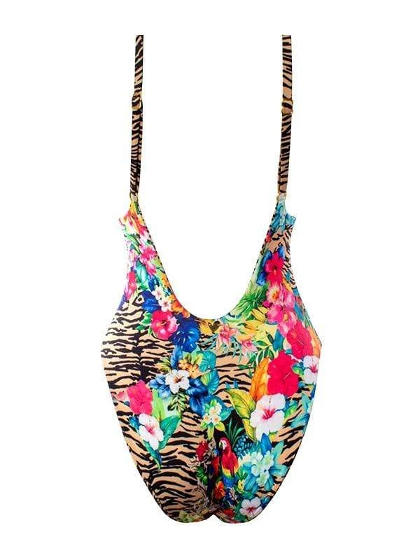 Liliana Montoya GAiA Rainforest Tiger Adjustable Strap One Piece Trikini - Image 2