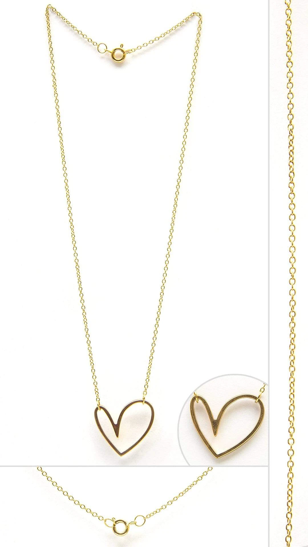 Liliana Montoya Gold Heart Waist Body Chain
