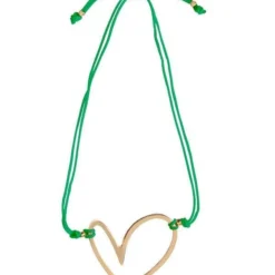 Liliana Montoya Green String Bracelet