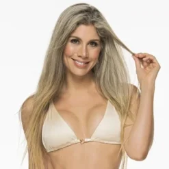 Liliana Montoya Bikini Marinera Beige Shiny Top Bikini Swimwear Separate