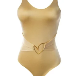 Liliana Montoya GAiA Gold Adjustable Strap One Piece Trikini
