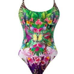 Liliana Montoya GAiA Amazonia Jaguar Adjustable Strap One Piece Trikini