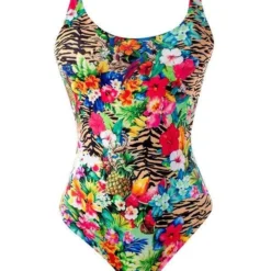 Liliana Montoya GAiA Rainforest Tiger One Piece Trikini