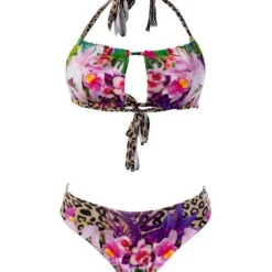 Liliana Montoya GAiA Amazonia Jaguar Bandeau Top & Cheeky Bottom Set