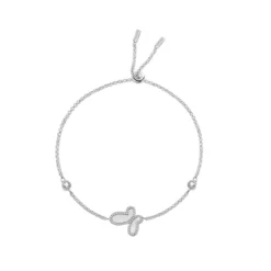 Silver Butterfly Bracelet